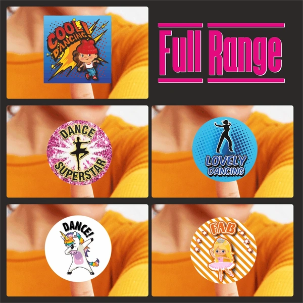 Dancestickerrangefull