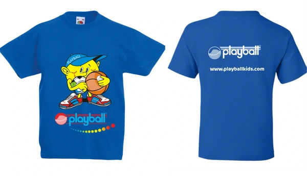PlayBall Kids Blue T Shirts Globe Print Ltd